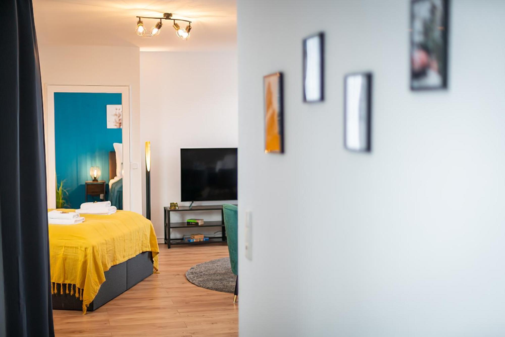Free Living - City Design Apartments, Zentrum, Outlet, Balkon, Kueche Wolfsburg Ngoại thất bức ảnh