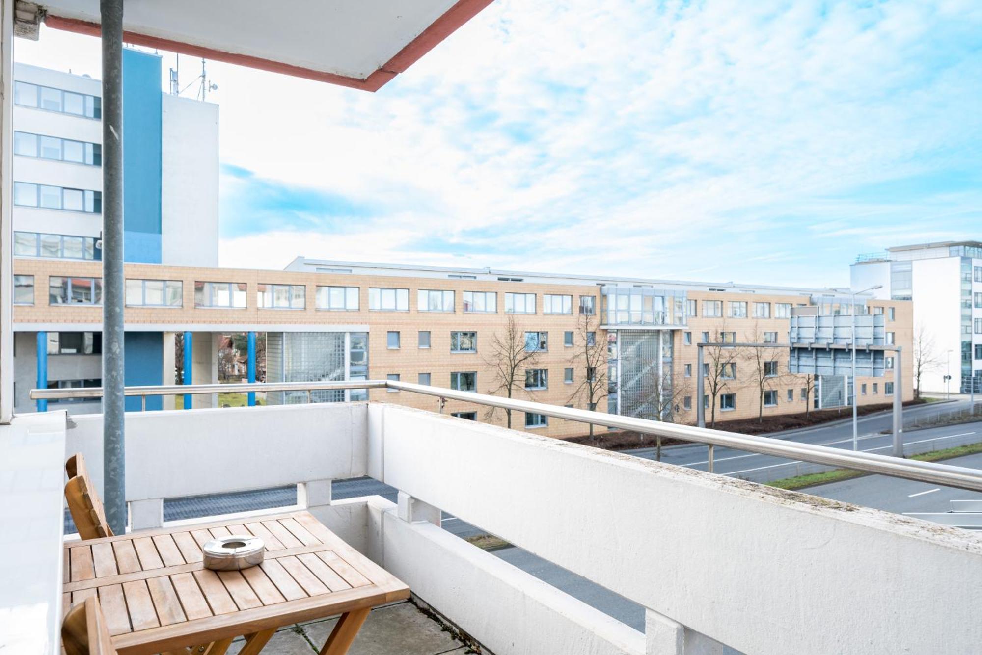 Free Living - City Design Apartments, Zentrum, Outlet, Balkon, Kueche Wolfsburg Ngoại thất bức ảnh