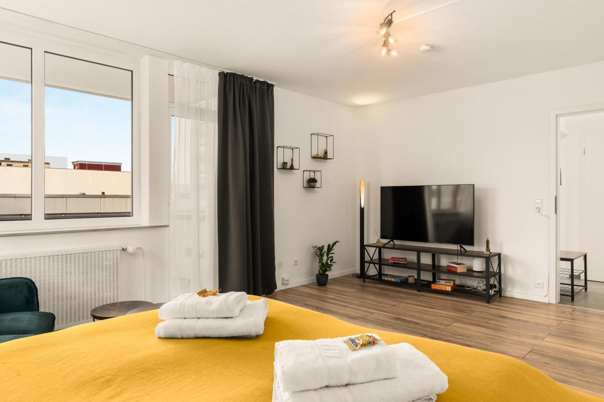Free Living - City Design Apartments, Zentrum, Outlet, Balkon, Kueche Wolfsburg Ngoại thất bức ảnh